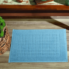 Toalha para Piso Dohler Royal 45cmx70cm Azul Claro
