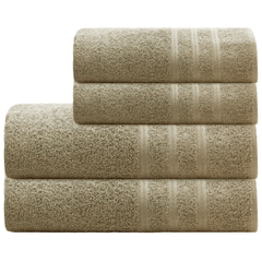 Toalha Banhão Camesa Dominus Plus 75cm x 150cm Bege