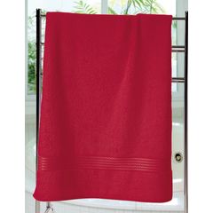 Toalha de Banho Dohler Prisma 70cm x 140cm Cereja