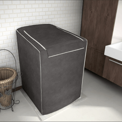 Capa P/Máquina de Lavar Roupa Adomes 12Kg a 18Kg Café