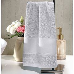 Toalha Lavabo Dohler Torino II 30cm x 45cm Cinza