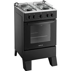 Fogão Atlas Milão 4 Bocas Preto