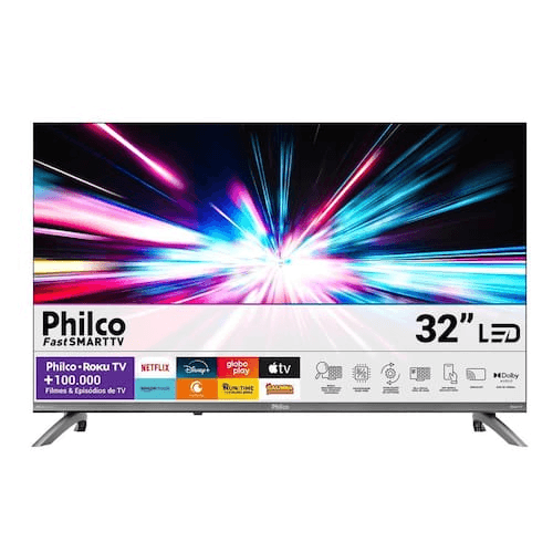 Smart Tv 32” Philco TVP32crb Roku, Hd, wifi, hdmi